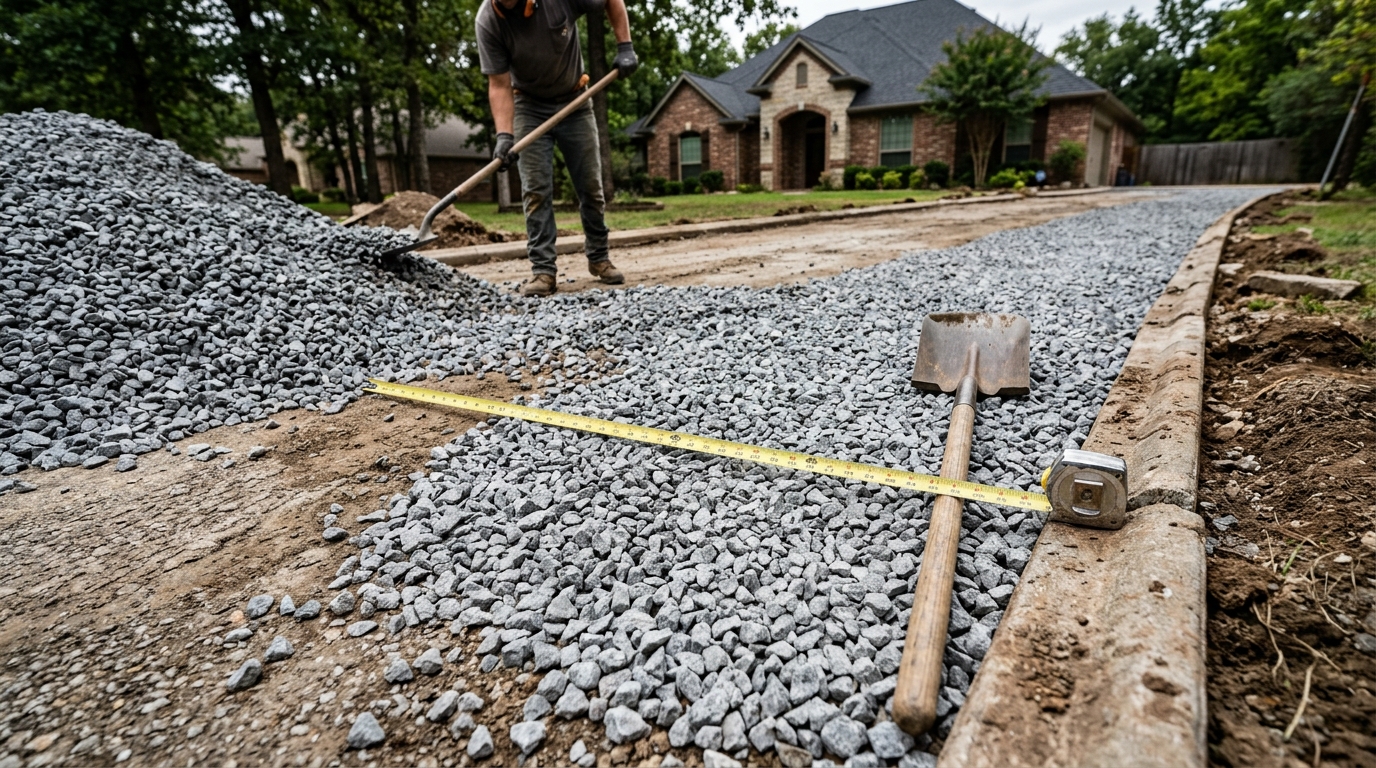 How Much Does 1 Ton of Gravel Cover?